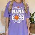 Proud Nana Of A 2026 Senior Basketball Graduation Women's Comfort Colors T-Shirt Violet