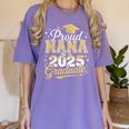 Proud Nana Of a Class Of 2025 Graduate Senior Graduation Women's Comfort Colors T-Shirt Violet