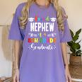 Proud NEPHEW Of A 8th Grade Graduate Graduation 2024 Class Women's Comfort Colors T-Shirt Violet