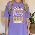 Proud Niece Graduation Shirts For Family 2018 Women's Comfort Colors T-Shirt Violet
