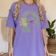 Proud Queen College Graduation Women's Comfort Colors T-Shirt Violet
