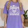 Proud Senior 2026 Mom Im Not Crying You'Re Crying Graduation Women's Comfort Colors T-Shirt Violet