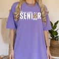 Proud Sister Of a 2026 Soccer Senior Graduation Women's Comfort Colors T-Shirt Violet