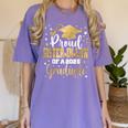 Proud Sister-In-Law Of Class 2025 Graduate Senior Graduation Women's Comfort Colors T-Shirt Violet