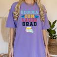 Proud Summa Cum Laude Grad College Graduation T-Shirt Women's Comfort Colors T-Shirt Violet