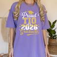 Proud TIO Of a Class Of 2026 Graduate Senior Graduation Women's Comfort Colors T-Shirt Violet