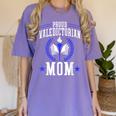 Proud Valedictorian Mom Graduation Grad Mom Class Of 2025 Women's Comfort Colors T-Shirt Violet