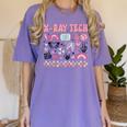 Radiology RAD Tech CT MRI Xray Tech Graduation Radiologist Women's Comfort Colors T-Shirt Violet