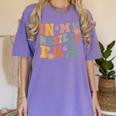Retro Groovy In My Master's Degree Era Graduation Master Women's Comfort Colors T-Shirt Violet