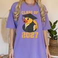 Rubber Duck Class Of 2027 Senior 2027 Graduation Year Senior Women's Comfort Colors T-Shirt Violet