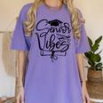 That Says Senior Vibes Graduation Diploma School Spirit Women's Comfort Colors T-Shirt Violet