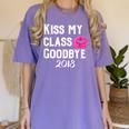 Sen18r Shirt Senior 2018 Graduation Kiss Lips Women's Comfort Colors T-Shirt Violet