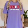 Senior 2018 Valedictorian School Colors Graduation Women's Comfort Colors T-Shirt Violet
