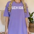 Senior 2020 Class Of 2020 Shirts Graduation Him Her Women's Comfort Colors T-Shirt Violet