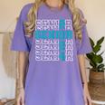 Senior 2024 Graduation Class Of 2024 Senior Boys Girls Women's Comfort Colors T-Shirt Violet