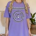 Senior 2025 Classic Rock Graduation We Salute You Women's Comfort Colors T-Shirt Violet