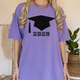 SENIOR 2025 Cute Graduation Class Of 2025 Graduate Women's Comfort Colors T-Shirt Violet