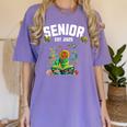 Senior 2025 Graduation Caterpillar For Kids Cute Coquette Women's Comfort Colors T-Shirt Violet