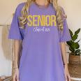 Senior 2025 Graduation Class Of 2025 Senior Men Women Women's Comfort Colors T-Shirt Violet