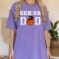 Senior 2026 Dad Basketball Graduation Women's Comfort Colors T-Shirt Violet