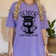 Senior 2026 High School College Graduation Year Class Of 26 Women's Comfort Colors T-Shirt Violet