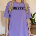 Senior 2026 MMXXVI Graduate Class Of 2026 Graduation Women's Comfort Colors T-Shirt Violet