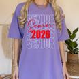 Senior 2026 Retro Class Of 2026 Graduation For Students Women's Comfort Colors T-Shirt Violet