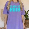 Senior Class Of 2016 Graduation T Shirt For Her Or Him Women's Comfort Colors T-Shirt Violet