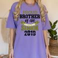 Senior Class Of 2019 Tshirt Graduation Awesome Brother Women's Comfort Colors T-Shirt Violet