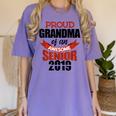 Senior Class Of 2019 Tshirt Graduation Awesome Grandma Women's Comfort Colors T-Shirt Violet