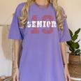 Senior Class Of 2019 Graduation Graduate School Women's Comfort Colors T-Shirt Violet