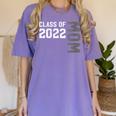 Senior Class Of 2022 Mom Graduation Women's Comfort Colors T-Shirt Violet