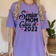 Senior Class Of 2022 School Graduation Mom Women's Comfort Colors T-Shirt Violet