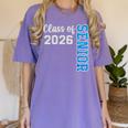 Senior Class Of 2026 Graduation 2026 Women's Comfort Colors T-Shirt Violet