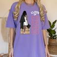 Senior Class Of 2026 Melanin Girl 2026 Graduation Women's Comfort Colors T-Shirt Violet