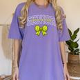 Senior Class Of 2026 Tennis Coquette Bow Graduation Premium Women's Comfort Colors T-Shirt Violet