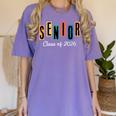 Senior Class Of 2026 Women Men Graduation Class Of 2026 Women's Comfort Colors T-Shirt Violet