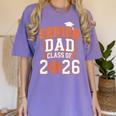 Senior Dad Class Of 2026 Graduate Basketball Graduation 2026 Women's Comfort Colors T-Shirt Violet