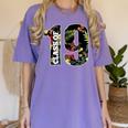 Senior Floral Class Of 2019 Shirt Graduation Idea Women's Comfort Colors T-Shirt Violet