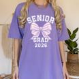 Senior Grad 2026 Class Of 2026 Senior Graduation 2026 Women's Comfort Colors T-Shirt Violet