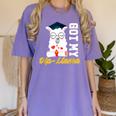 Senior Graduation TShirt 2019 Got My Dip-Llama Diploma Shirt Women's Comfort Colors T-Shirt Violet