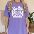 Senior Mom Class Of 2026 Senior Mama 2026 Graduation Leopard Premium Tri-Blend Women's Comfort Colors T-Shirt Violet