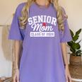 Senior Mom Class Of 2026 Senior Mama 2026 Graduation Women Women's Comfort Colors T-Shirt Violet