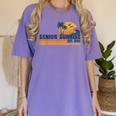 Senior Sunrise 2026 Graduation Cool Retro High School Women's Comfort Colors T-Shirt Violet