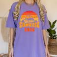 Senior Sunrise Class Of 2026 Graduation Proud Graduate Retro Women's Comfort Colors T-Shirt Violet