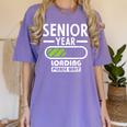 Senior Year Loading Please Wait Graduation Women's Comfort Colors T-Shirt Violet