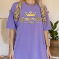 Seniorella 2018 T Shirt Senior Class Of 2018 Graduation Women's Comfort Colors T-Shirt Violet