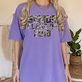 Seniors 2019 Class TShirt Camo Print T-Shirt Graduation Gift Women's Comfort Colors T-Shirt Violet
