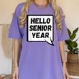 Seniors Class Of 2026 Back To School Graduation Women's Comfort Colors T-Shirt Violet
