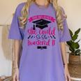 She Believed She Could So She Mastered It Graduation Women's Comfort Colors T-Shirt Violet
